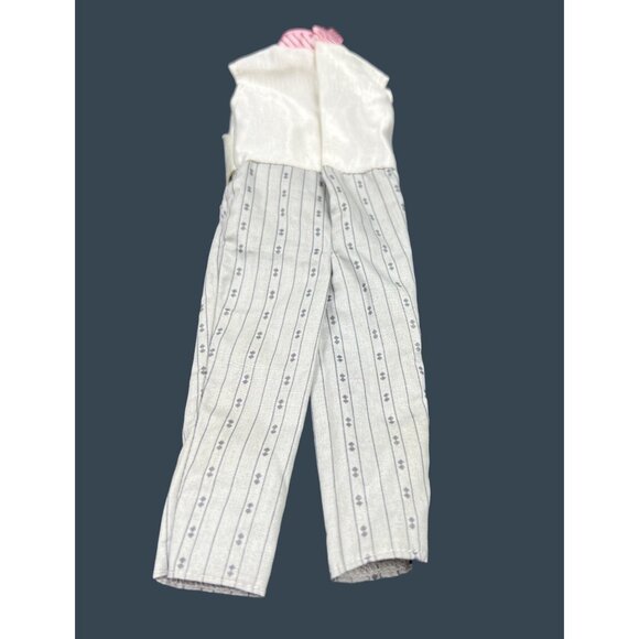 Ken Doll Clothes 2-Piece Wedding Suit & Vest With Pink Tie 1 piece star tuxedo - Picture 7 of 16